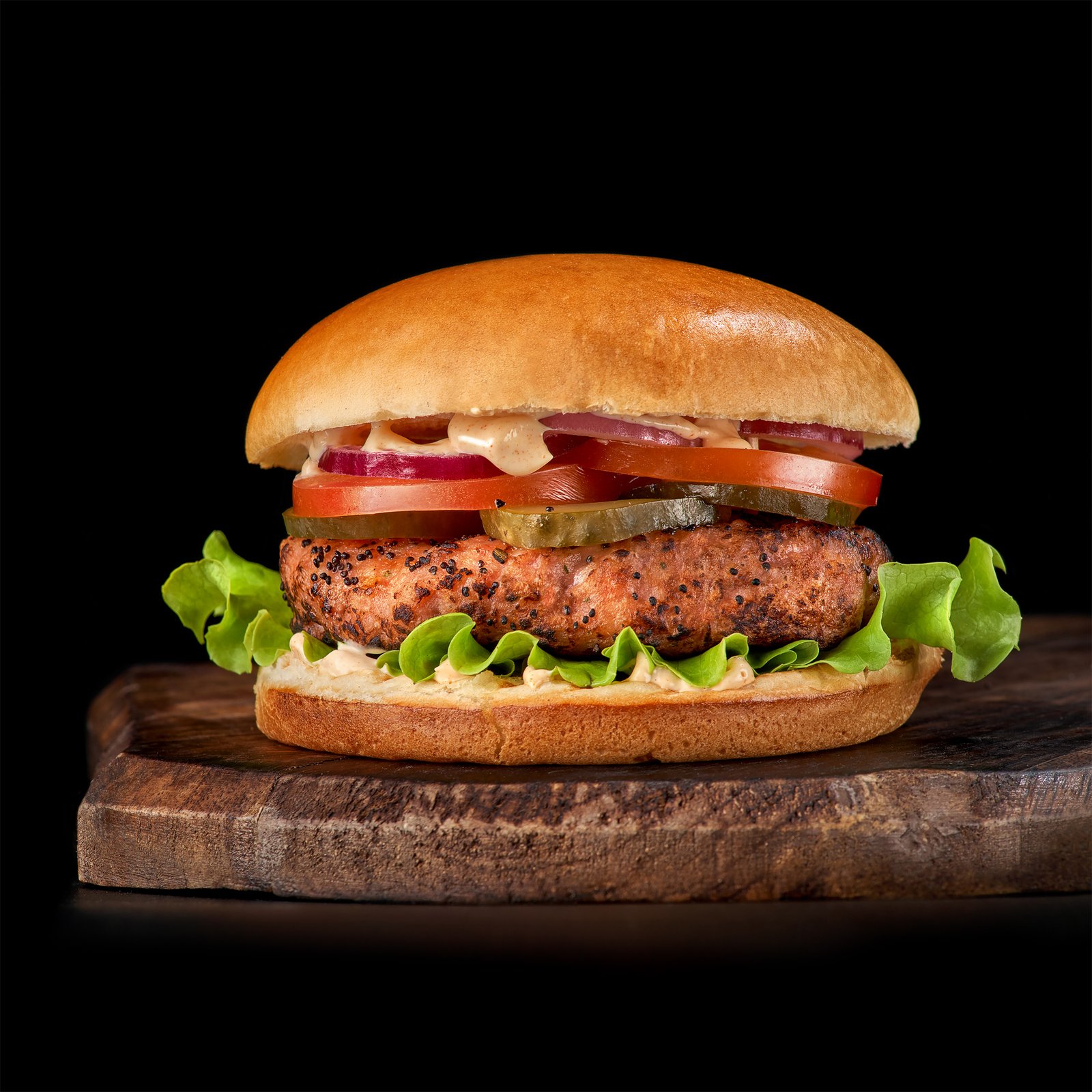 American Burger 240g — fotografie produs